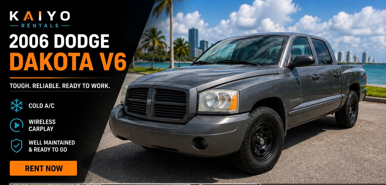 2006 Dodge Dakota • 3.7L V6 • Crew Cab wireless CarPlay